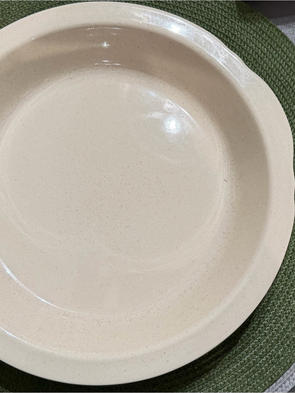 Vintage Pfaltzgraff Weir in Your Kitchen Yellow 10" Pie